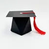 Nueva Caja de Papel para Fiesta de Graduación Celebración Temporada de Graduación Caja de Empaque para Regalo Borla de Birrete Caja de Dulces Suministros de Decoración
