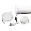 Accesorios Empotrados para Penetración de Viga Soporte de Tubo 50 Tubo de Drenaje de PVC Desmontable Cubierta de Tubo 110 Tarjeta de Posicionamiento de Tres Agujeros Abrazadera de Tubo 75