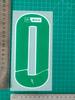Super Verde Português Roupas Infantis Uma Camisa Carimbo de Número e Letra Número Mapa de Transferência Térmica Camisa Suprimentos para Camisa