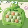 Juguete de presión POP IT transfronterizo para niños, pato, máquina de juego de empuje rápido, control de roedores, pionero, hámster, rompecabezas, descompresión