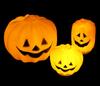 Adereços de Halloween Luzes de Abóbora Brilhantes Balde de Abóbora Pequeno Halloween Cena Fantasia Luzes de Abóbora Luz Noturna Atacado