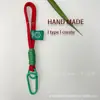 Lanyard para Teléfono con Bloques de Color, Llavero, Funda de Teléfono, Correa Corta Universal, Colgante Creativo para Llave de Coche, Felpa al por Mayor