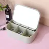 Espejo de escritorio para maquillaje dormitorio de estudiante con caja de almacenamiento espejo de tocador HD Espejo de Princesa fabricantes al por mayor