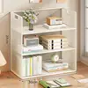 Estantería de escritorio, pequeño estante de almacenamiento multicapa para uso doméstico, librero simple, gabinete de dormitorio, organizador de escritorio para estudiantes