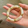 Set de pulseras vintage, pulseras de ala ancha a la moda y versátiles, pulseras versátiles apilables de alta gama, nuevo diseño primavera-verano