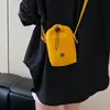 2025 Nuevo Bolso Pequeño de Hombro para Mujer Estilo Ins Estilo Coreano Bolso Cubo Mochila Pequeña para Teléfono Móvil Bolso Cruzado Pequeño Simple y Versátil de Moda