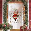 Una Variedad de Pegatinas de Pared Creativas y Lindas con Elementos de Papá Noel para Embellecer y Decorar el Fondo de la Sala de Estar y el Dormitorio, Pegatinas de Pared Autoadhesivas