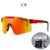 Gafas de Sol Coloridas Pit Viper en Caja Gafas para Deportes al Aire Libre Gafas de Esquí Ciclismo a Prueba de Viento