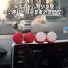 Adornos Personalizados Creativos de Dibujos Animados para el Tablero del Coche, Decoraciones para Coche con Temática Naranja para Año Nuevo