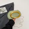 Bolso Cruzado de Hombro Único con Textura, Estilo Nuevo Primavera 2026, Bolso de Noche de Moda Tendencia, Bolso de Cadena de Color Sólido para Viajes de Oficina