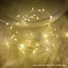 Tubo de Cristal Anel Aéreo Balão Coluna Flutuante Lanterna de Fio de Cobre Luminoso Decoração de Aniversário Ideia Criativa