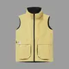 Chaleco Reversible para Hombre y Mujer Primavera y Otoño Delgado 2025 Talla Grande Ropa Juvenil Cuello Alto Transpirable Moda Casual Chaqueta Top