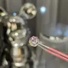 Pendientes de Acero de Titanio con Diamante Corte Milenio de 8mm, Destello Explosivo, Lavables, Sin Molestias al Dormir, Moda con Temperamento, Más Fáciles de Combinar con Clavos de Hélice Auricular