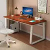Escritorio Rectangular Simple para Uso en Casa, Escritorio de Estudio Minimalista, Escritorio de Oficina, Escritorio Pequeño para Dormitorio, Escritorio para Computadora, Escritorio de Estudiante de Escritorio