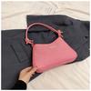 Bolso vintage para mujer, 2024, gran capacidad, moderno, sencillo, estilo occidental, bandolera de hombro.