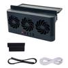 Extractor de aire solar para coche, extractor de aire para ventana de coche, ventilador de refrigeración por circulación de aire para coche, ventilador de ventilación para coche