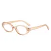 Gafas de Sol Nuevas para Mujer 2026, Gafas de Sol con Montura Ovalada Simple, Gafas de Sol para Deportes al Aire Libre, Gafas Decorativas de Moda