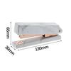 Portalápices Almacenamiento de Oficina Decoración Patrón de Mármol Grapadora Quitagrapas Set de Papelería Oro Rosa Multifuncional