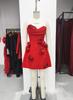 Vestido de Mujer de Comercio Exterior Europeo y Americano Decoración de Flores Tridimensionales Vestido Vendaje Tubo Top Ajustado Elegante Vestido Corto de Fiesta de Boda