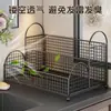 Estante de almacenamiento para baño, estante de almacenamiento para artículos de tocador junto al lavabo en el baño, estante de almacenamiento de escritorio, herramienta organizadora