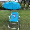 Silla Plegable para Exteriores para Niños con Sombrilla Más Vendida de Amazon, Silla de Camping Portátil, Taburete Pequeño, Taburete Plegable, Silla con Sombrilla
