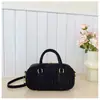 Bolsa de Mão Boston com Padrão de Losangos da Moda para Mulheres, Novo Modelo 2026, Bolsa Transversal de Alto Padrão, Bolsa de Bowling Vintage para o Dia a Dia
