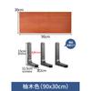 Estante de pared, estante de madera para pared, estante de pared sin perforaciones, soporte de cocina, estante de madera maciza