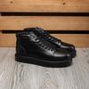 Suministro directo de fábrica botas de trabajo botas cortas para hombre zapatos de invierno con forro de polar zapatos de caña alta coreanos botas estilo británico Martin lote