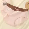 Calcinhas Femininas 7A de Algodão Puro Estendidas Sem Costura, Algodão Total Estilo Japonês Antibacterianas, Levanta Bumbum, Confortáveis, Respiráveis