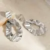 Brincos de Prata Europeus e Americanos Cruzados Moda Diamante Bambu Curvos Brincos Simples Elegantes Brincos de Nicho de Alta Qualidade para Mulheres