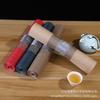 Tapete de té chino retro, largo, zen, impermeable, de algodón, para mesa de té, camino de mesa, accesorios para ceremonia del té