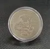 Medalha Comemorativa do Ano do Dragão 2024 0,1 bilhão Moedas Comemorativas Dragão Colorido Venderá Pequenos Presentes para Atividades de Negócios de Seguros