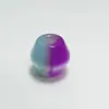 Resina Color Degradado Arena Movediza Cuentas Grandes de Manzana Agujero Recto Cuentas Hechas a Mano DIY Cuentas Barril Accesorios para Cuentas Accesorios de Cuentas Sueltas