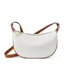 Coleção nova de 2026: Bolsa de balde feminina de grande capacidade feita de couro de flor integral, adequada para usar no ombro, transversalmente ou na mão; uma bolsa de couro simples e versátil