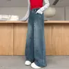 Pantalones de Niña Otoño 2026 Nueva Moda Ropa Infantil Pantalones Anchos Holgados para Niñas Atuendo de Otoño Jeans para Niños de Moda