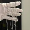 Cadena Mariposa Cristal Perlas Lujo Ligero Perla Estilo Ins Lanyard de Alta Gama Collar Estilo Primavera de Alta Gama