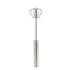 Batidor de Huevos de Acero Inoxidable Semi-Automático Batidor de Crema para Huevos Doméstico Batidora Manual Herramienta de Cocina para Batir Huevos Horneado