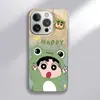 Adequado para Capa de iPhone Feminina Apple 16Promax Ano Novo 15 Sapo Xiaoxin 14Pm Capa de Hidrogel