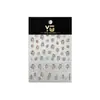 Pegatinas para Uñas Artísticas Pegatinas de Fuegos Artificiales de Año Nuevo Diseño de Hormiga para Uñas Artísticas Brillo Rojo Decoraciones para Uñas del Año del Caballo Venta al por Mayor Yt7803