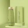 Serie Macaron 50% de descuento Paraguas Plegable de Seis Costillas Compacto Portátil para Mujer Protección Solar Reforzada Sombrilla Plegable
