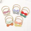 Set de Diademas para Bebé con Lazo de Algodón y Lino, Sin Costuras y Elástico, No Aprieta la Cabeza, Diadema para Bebé Recién Nacido que Protege la Fontanela