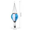 Linterna Solar de Globo Aerostático para Exterior Linterna Solar Colgante para Exterior Lámparas Decorativas para Exterior