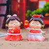 Tang Xiaohuan Dama de la Dinastía Tang Adornos de Estilo Antiguo Juguete de Moda Creativo Adornos para Mesa de Entrada Figuras de Resina Souvenirs Al por Mayor