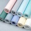 Papel pintado moderno y sencillo no tejido de color sólido, nórdico, liso, claro, de lujo, para dormitorio, sala de estar, fondo de pared, no autoadhesivo