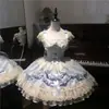 Novo Design Original Vestido Lolita Estilo Ballet JSK Vestido Suspensório Primavera/Verão Saia Longa com Saia de Aro, Outros Acessórios Não Incluídos