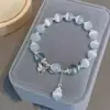 Pulseira de Contas de Cerâmica Estrela Concha Estilo Resort para Mulheres, Pulseira Exquisita de Nicho de Luxo Leve, Pulseira de Festa Estudantil de Alto Nível