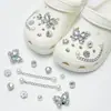 2026 Moda Nuevo Versátil Zueco de Oso con Cuentas Accesorios para Zapatos DIY Dijes Desmontables para Zapatos Hebillas de Zapatos de Alta Gama