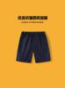 Shorts de traje para niños con cintura elástica antiarrugas azul marino pantalones de medio largo para niños pantalones negros uniforme escolar actuación