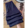 Pantalones Casuales de Algodón y Lino para Mujer, Estilo Delgado de Verano, Tallas Grandes, Cintura Alta, Corte Holgado, Adelgazante, Pantalones Culotte Acampanados