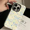 Funda de Cuadros con Lazo Adecuada para iPhone 17, Apple 13/12, Película Mate Dos en Uno, Estilo Nicho para Chicas